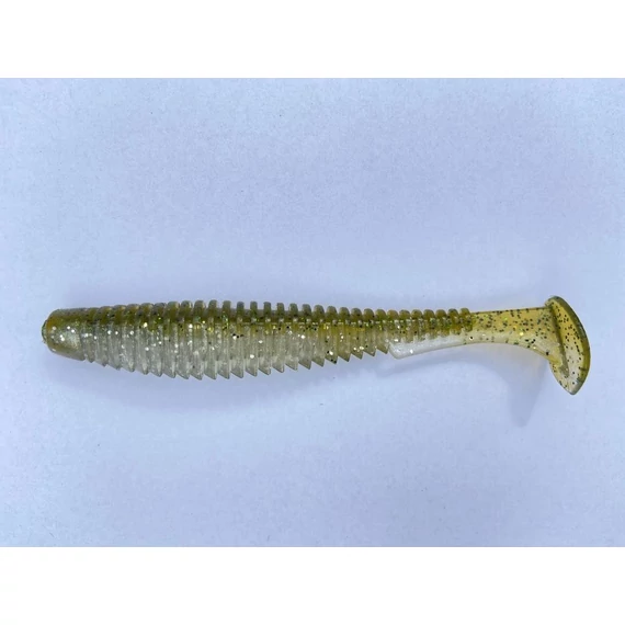 U-Shad 4" (8pcs.), #202 - Green Pumpkin/