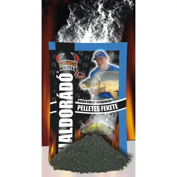 HALDORÁDÓ Pelletes Fekete 1kg