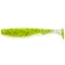 U-Shad 3&quot; (9pcs.), #055 - Chartreuse/Bla
