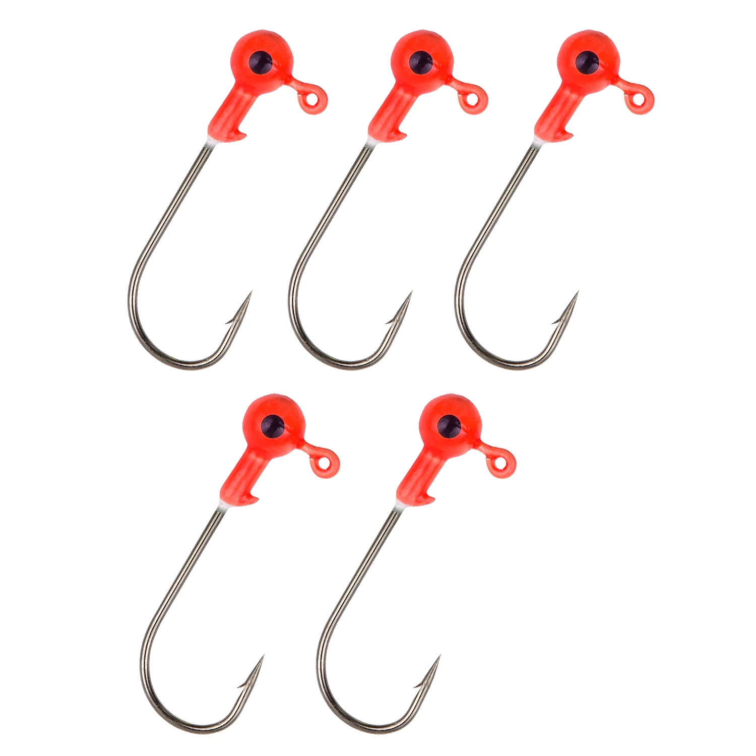 Gumihal fej piros 3/0 5g 5db/cs  AKCIÓ -50%