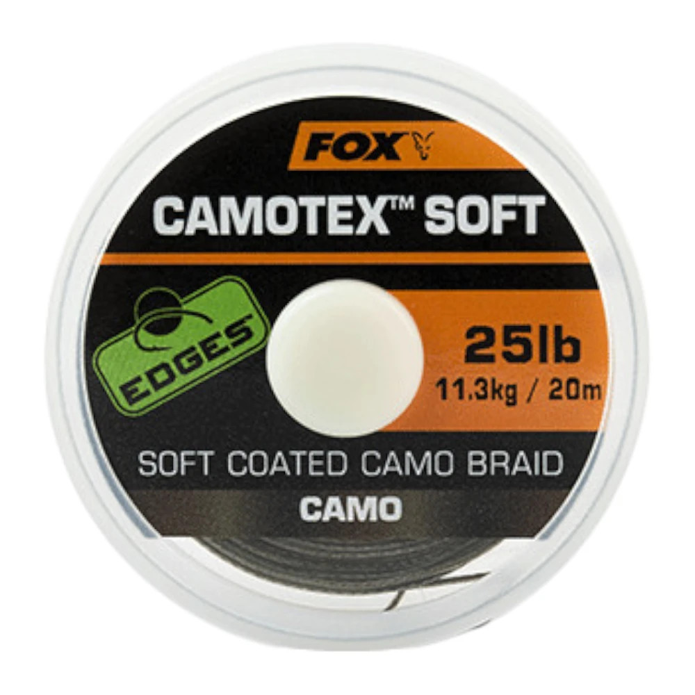 Fox Camotex Soft 25LB - Bevonatos előke zsinór