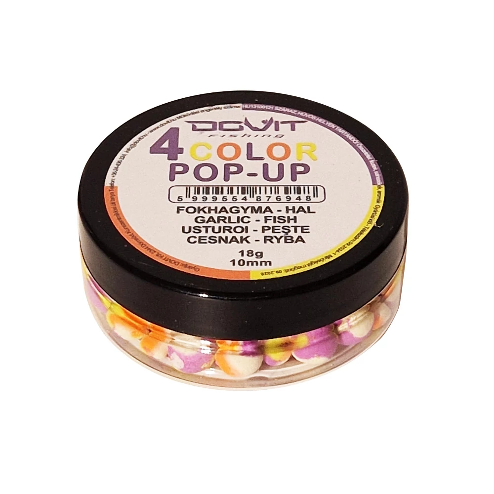 Dovit  4 Color Pop-Up 10mm - Fokhagyma-hal
