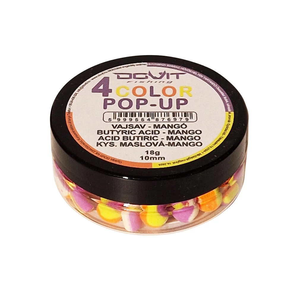 Dovit  4 Color Pop-Up 10mm - Vajsav-mangó