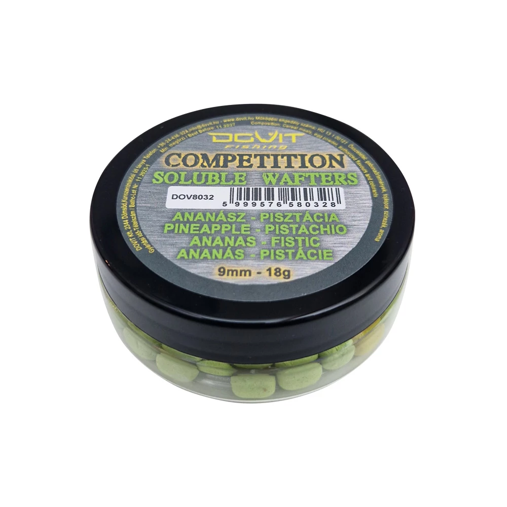 Dovit  COMPETITION SOLUBLE WAFTERS 9mm - ananász - pisztácia