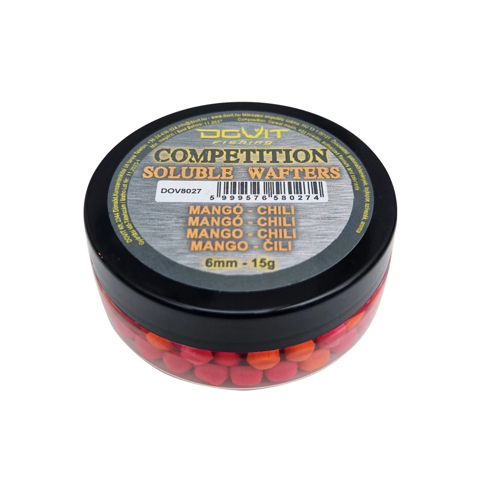 Dovit  COMPETITION SOLUBLE WAFTERS 6mm - mangó - chili