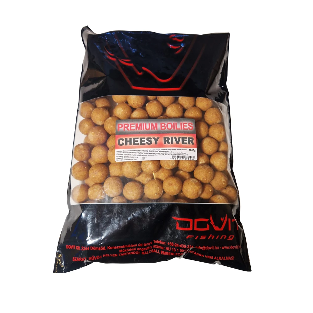 Dovit  Prémium Bojli 20mm 1kg - Cheesy River
