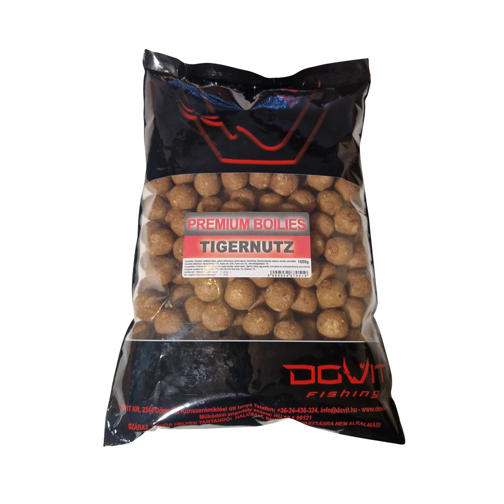 Dovit  Prémium Bojli 20mm 1kg - Tigernutz