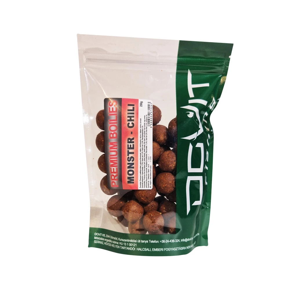 Dovit  Prémium Bojli 20mm 250g - Monster-Chili
