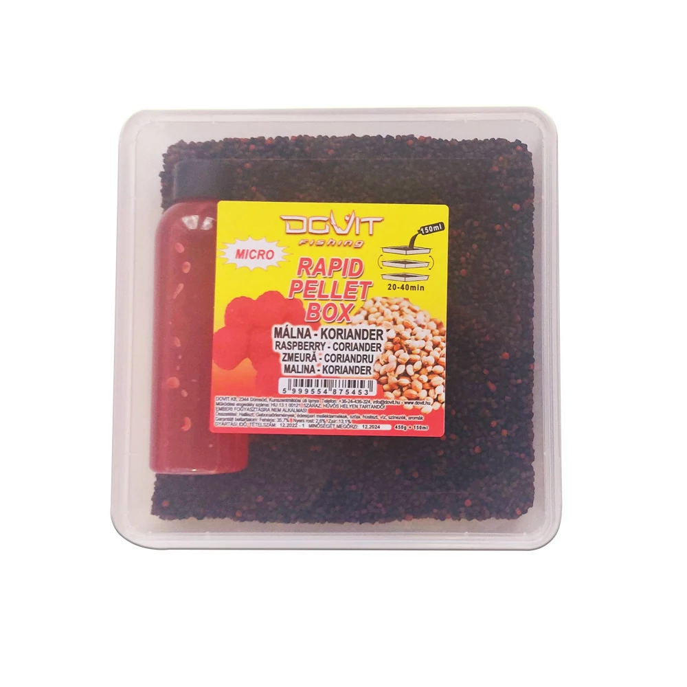 Dovit  Rapid Pellet Box MICRO - koriander-málna