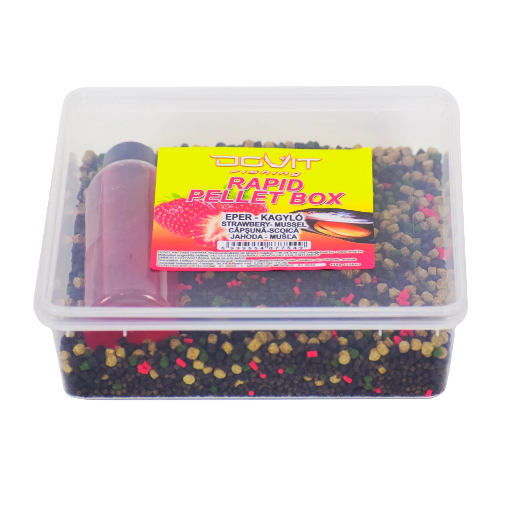 Dovit  Rapid Pellet Box MINI - eper-kagyló