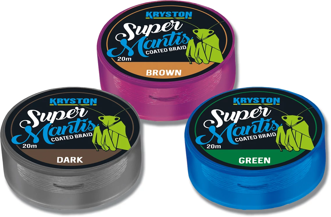 Super Mantis Coated Braid 25lbs 20m Brown  AKCIÓ -30%